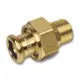 Пресс-фитинг Sanha 1/2"x22 мм НР-ВПР бронза