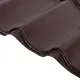 Металлочерепица 0.5 мм 1180x500 мм RAL 8017 коричневый