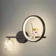 Настенный светильник светодиодный Flylight Cst-sf-bl-r теплый белый (желтый) свет цвет черный