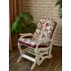 Подушка для кресла-качалки Everena home garden bordo 110x50 см разноцветная