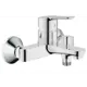 Смеситель для ванны Grohe BauEdge 23334000 однорычажный цвет хром