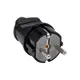 Вилка Ekf Proxima AVP16-30-r 250 В с заземлением цвет черный