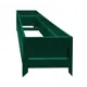 Грядка садовая оцинкованная Гласар 200x50x45 см 6005 зелёный