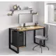 Компьютерный стол Weldwood India л 122x75x64 см металл цвет коричневый