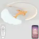 Люстра потолочная светодиодная Natali Kovaltseva Innovation style 83124 с пультом управления 16 м² регулируемый белый свет цвет белый
