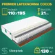 Матрас Sleeptek Premier LatexNorma Cocos 110x195x21 см независимый пружинный блок, 1.5-спальный