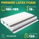 Матрас Sleeptek Premier Latex Foam 180x195x19 см независимый пружинный блок, 2-спальный