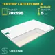 Матрас Sleeptek Premier Foam Cocos 70x195x19 см независимый пружинный блок, 1-спальный