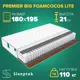 Матрас Sleeptek PremierBIG FoamCocos Lite 180x195x21 см независимый пружинный блок, 2-спальный