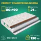 Матрас Sleeptek Perfect FoamStrong Norma 80x190x21 см независимый пружинный блок, 1-спальный