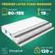 Матрас Sleeptek Premier Latex Foam Massage 80x195x19 см независимый пружинный блок, 1-спальный