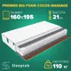 Матрас Sleeptek PremierBIG FoamCocos Massage 160x195x21 см независимый пружинный блок, 2-спальный