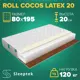 Матрас Sleeptek Roll CocosLatex 20 80x195x20 см беспружинный, 1-спальный