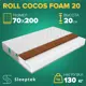 Матрас Sleeptek Roll CocosFoam 20 70x200x20 см беспружинный, 1-спальный