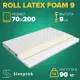 Матрас Sleeptek Roll LatexFoam 9 70x200x9 см беспружинный, 1-спальный