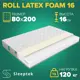 Матрас Sleeptek Roll LatexFoam 16 80x200x16 см беспружинный, 1-спальный