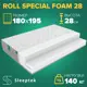 Матрас Sleeptek Roll SpecialFoam 28 180x195x28 см беспружинный, 2-спальный