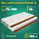 Матрас Sleeptek Roll Latex DoubleStrong 18 70x190x18 см беспружинный, 1-спальный