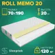 Матрас Sleeptek Roll Memo 20 70x190x20 см беспружинный, 1-спальный