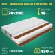 Матрас Sleeptek Roll Massage DoubleStrong 18 70x190x18 см беспружинный, 1-спальный