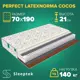 Матрас Sleeptek Perfect LatexNorma Cocos 70x190x21 см независимый пружинный блок, 1-спальный