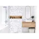 Керамическая плитка Alma ceramica TWU09BGM004ekb 24.9x50см цвет белый, цена за упаковку