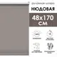 Рулонная штора Эскар 48x170 см цвет капучино