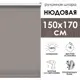 Рулонная штора Эскар 150x170 см цвет капучино