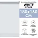 Рулонная штора блэкаут Эскар 180x160 см цвет белый