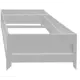 Грядка оцинкованная Upforming 191x100x55 см 7035 серый светлый