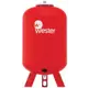 Расширительный бак для ГВС 500 л Wester 1 1/4" красный