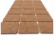 Накладки от повреждений на мебельные ножки (самоклеящиеся подкладки для мебели) 30x30 мм 21 шт. коричневый
