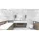 Керамическая плитка Laparet Beryl х9999281525 25x75см 1.69 м² цвет белый, цена за упаковку