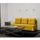 Раскладной диван Yorcom Сияние 190x80x100 см велюр цвет желтый