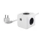 Удлинитель бытовой Rocketsocket Cube Extended GNS1404 4 розетки с заземлением 2 USB 1.5 м цвет белый