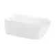 Отдельностоящая ванна Wellsee Camellia 236101001 акриловая 167x82 см с ножками, экраном и сливом-переливом