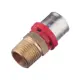 Муфта комбинированная Tiemme 1/2"x20 мм НР-ВПр латунь 1650014