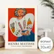 Постер 28 картин Поэтесса-Матисс репродукция 40x30 см