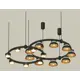 Светильник подвесной Ambrella light Xr92091110 Xr92091110 16 лампа 45 м² цвет черный