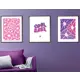 Постер Цветы 30x40 см 3 шт.