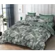 Комплект постельного белья Home mercury 30535 Джунгли 2 евро поплин зеленый