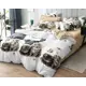 Комплект постельного белья Home mercury 30815 Пушистые котята семейный поплин белый
