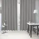 Штора на ленте Inspire Pskov 200x280 см цвет серый