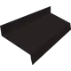 Отлив 2000x50 мм 0.45 мм RAL 9005