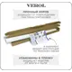 Фотообои флизелиновые 3D Verol 300x283 см Большие пионы 3д