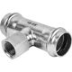 Тройник переходной Rommer 1/2"x28 мм ВПр-ВР нержавеющая сталь