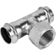 Тройник переходной Rommer 1"x28 мм ВПр-ВР нержавеющая сталь