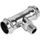 Тройник переходной Rommer 1/2"x28 мм ВПр-НР нержавеющая сталь