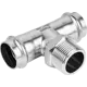 Тройник переходной Rommer 1"x28 мм ВПр-НР нержавеющая сталь