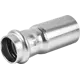 Муфта переходная Rommer 28x22 мм ВПр-НПр нержавеющая сталь